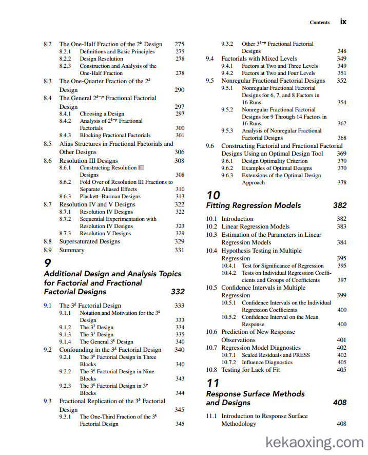 design and analysis of experiments 10th edition wiley