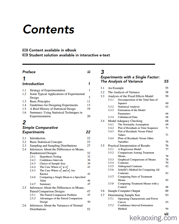 design and analysis of experiments 10th